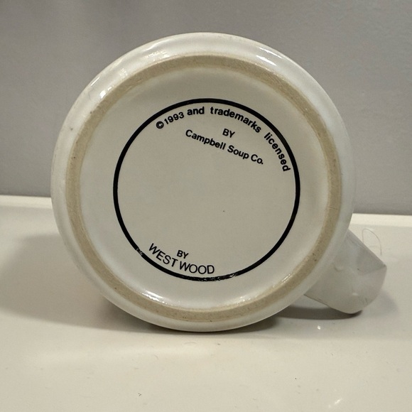 Campbell's Vintage 1993 Mug with Cartoon Design - Picture 3 of 5